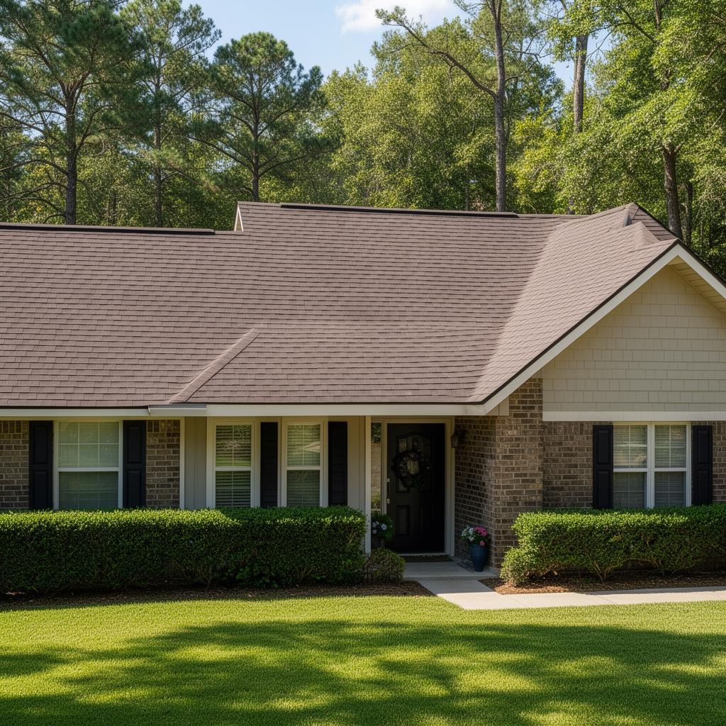 Architectural Shingle Roof installed by Roof Repair Services in The Woodlands, TX